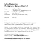Load image into Gallery viewer, Photography Composition