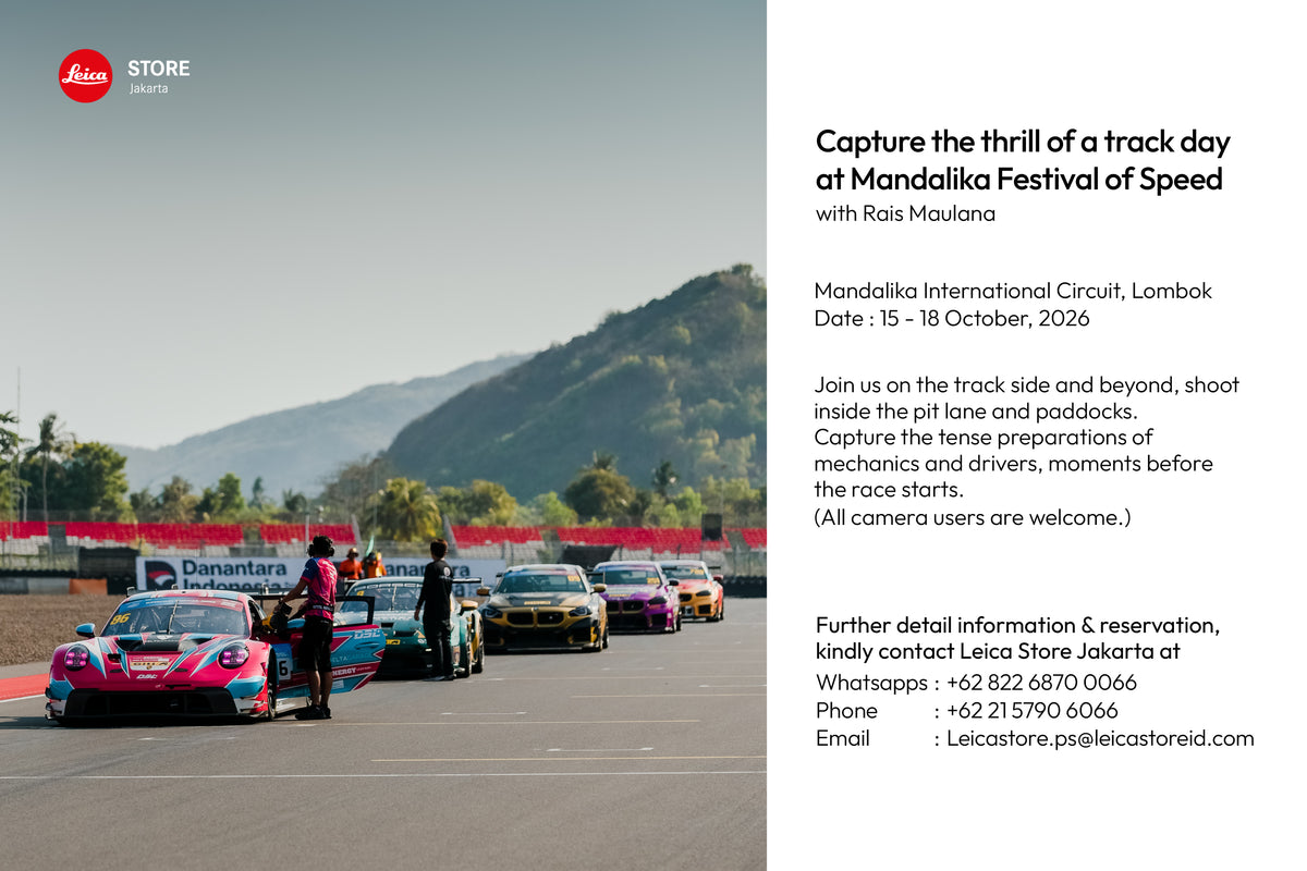 Capture the thrill of a track day at Mandalika Festival of Speed