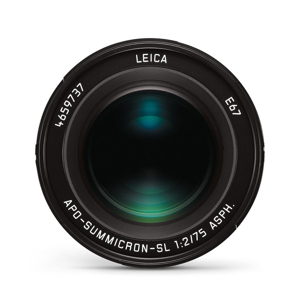 LEICA APO-SUMMICRON-SL 75MM F/2 ASPH BLACK ANODIZED FINISH