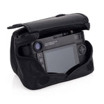 Load image into Gallery viewer, LEICA M10 LEATHER POUCH, BLACK, SMALL FRONT