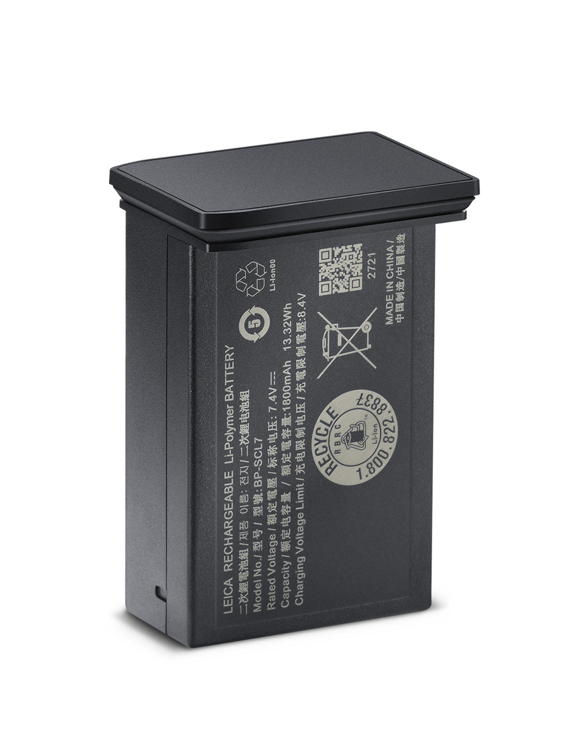 LEICA LITHIUM-ION BP-SCL7 BLACK