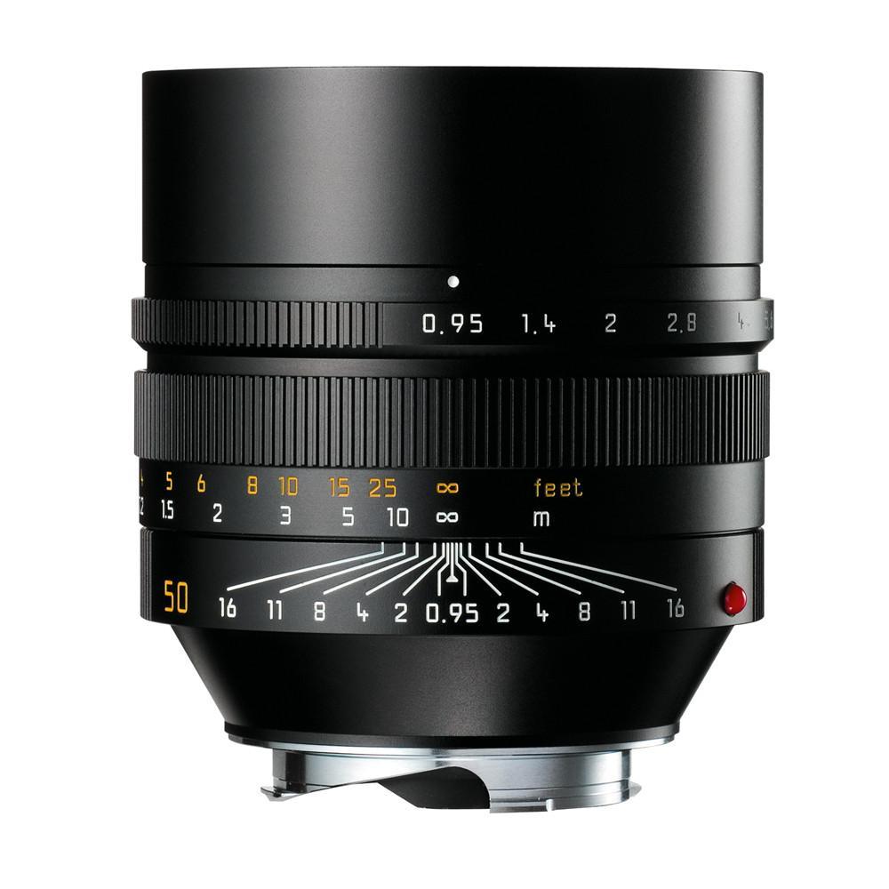 LEICA NOCTILUX-M 50MM f0.95 ASPH - BLACK ANODIZED FINISH