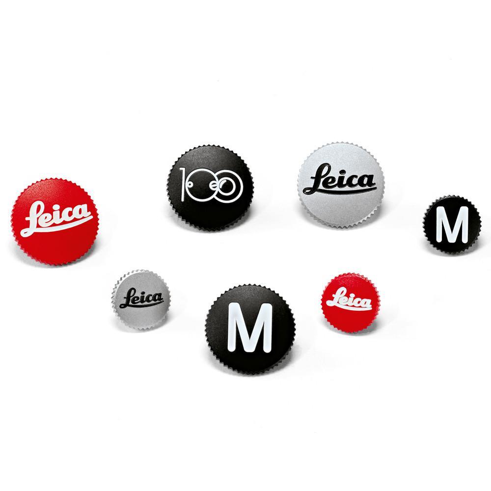 LEICA SOFT RELEASE BUTTON "M" 8MM BLACK