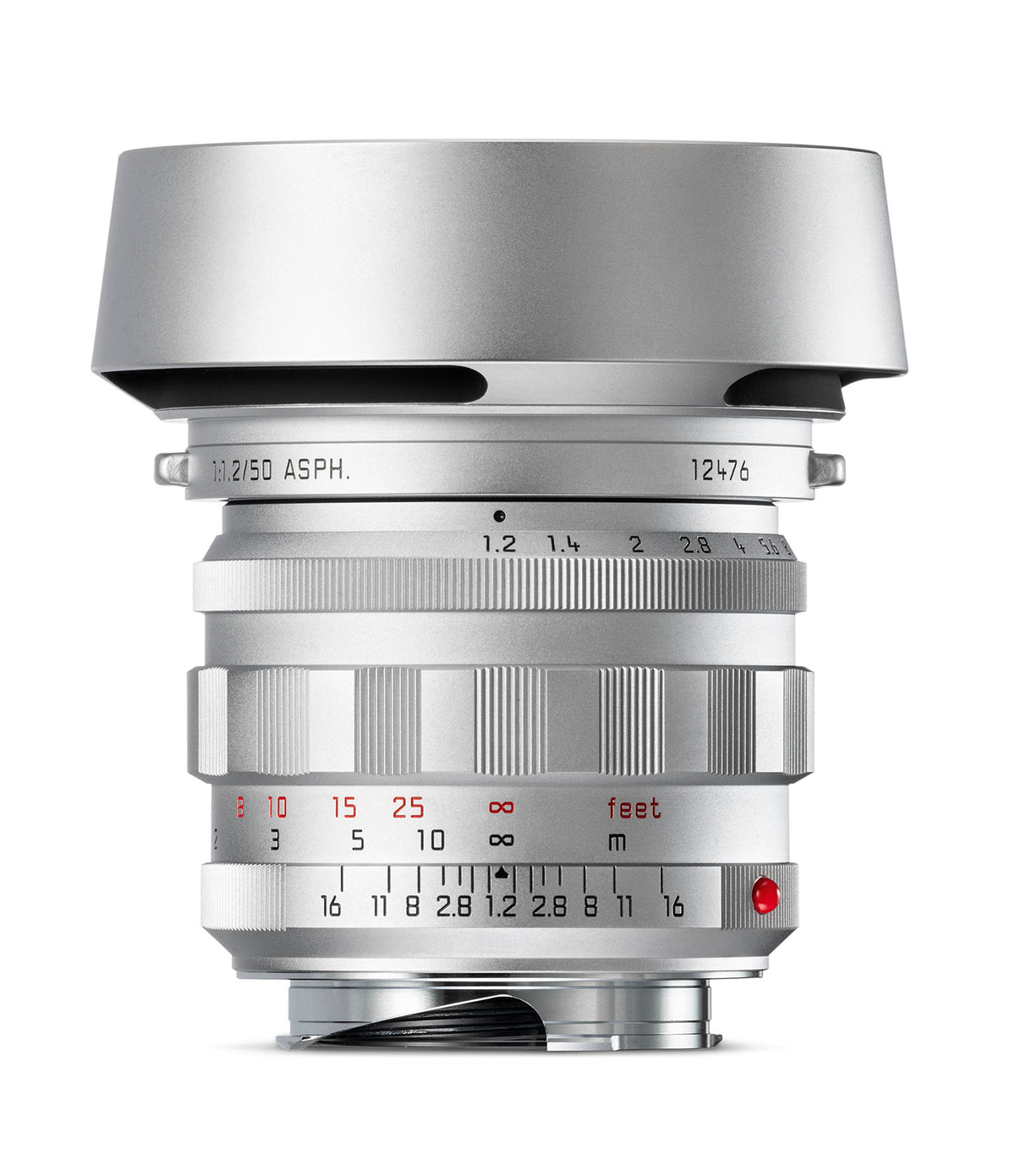 Leica Noctilux-M 50 f/1.2 ASPH. Silver Chrome