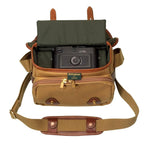 Load image into Gallery viewer, LEICA COMBINATION M BAG BY BILLINGHAM - KHAKI