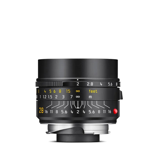 Leica summicron M 28mm f/2 ASPH +α LEICA SUMMICRON-M 28 F/2 ASPH., BLACK – Leica Store Indonesia