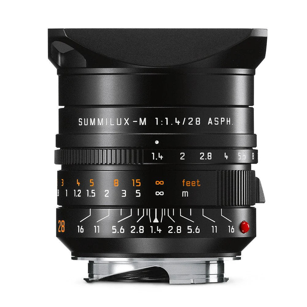 LEICA SUMMILUX-M 28mm f/1.4 ASPH. BLACK ANODIZED