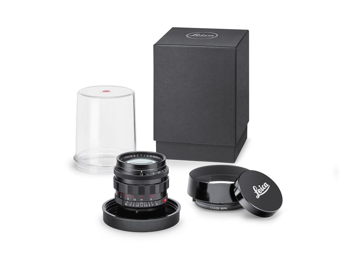 LEICA  NOCTILUX-M 50 f/1.2 ASPH. GLOSSY BLACK FINISH