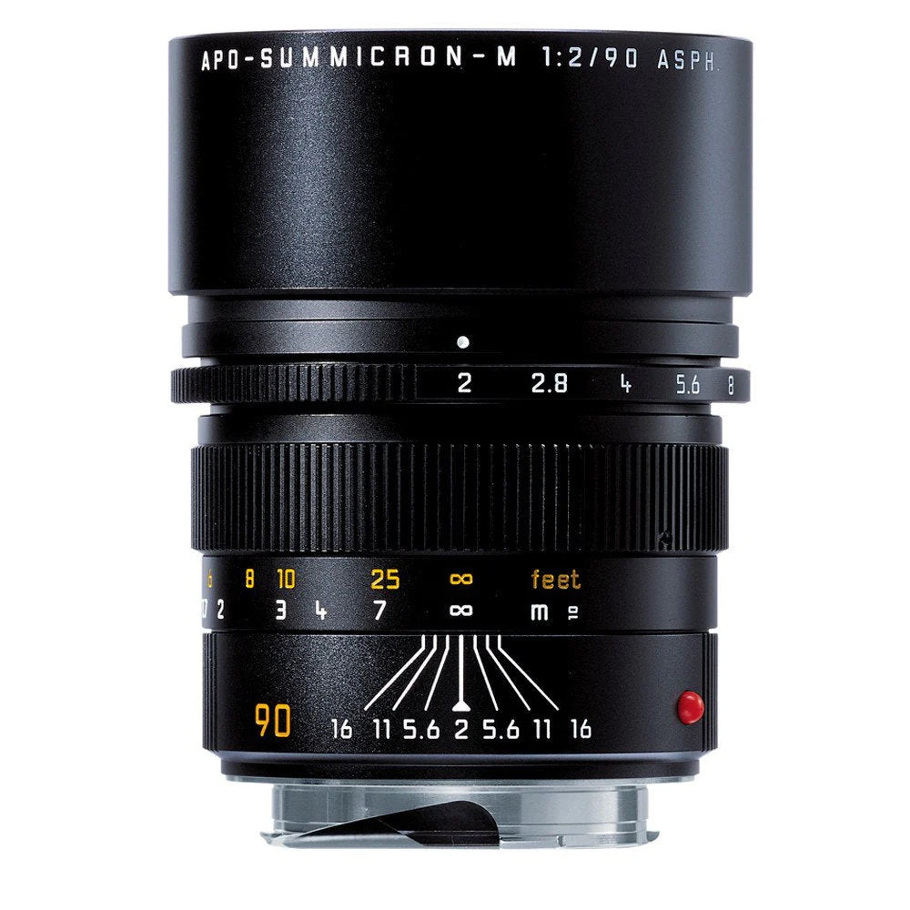 LEICA APO-SUMMICRON-M 90mm f/2 ASPH. BLACK ANODIZED