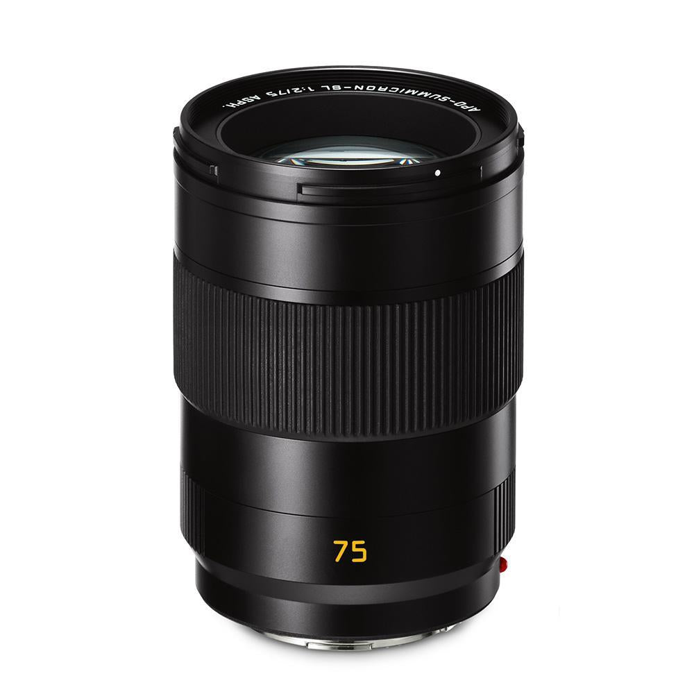 LEICA APO-SUMMICRON-SL 75MM F/2 ASPH BLACK ANODIZED FINISH