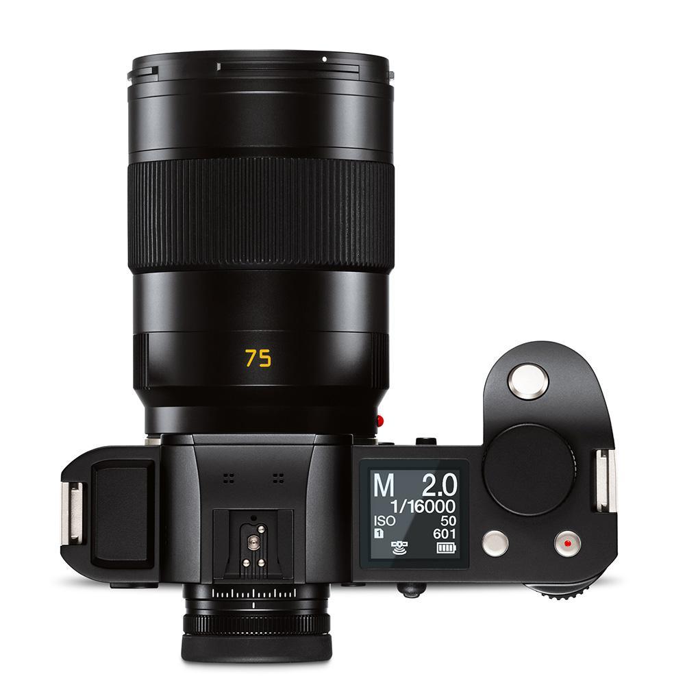LEICA APO-SUMMICRON-SL 75MM F/2 ASPH BLACK ANODIZED FINISH