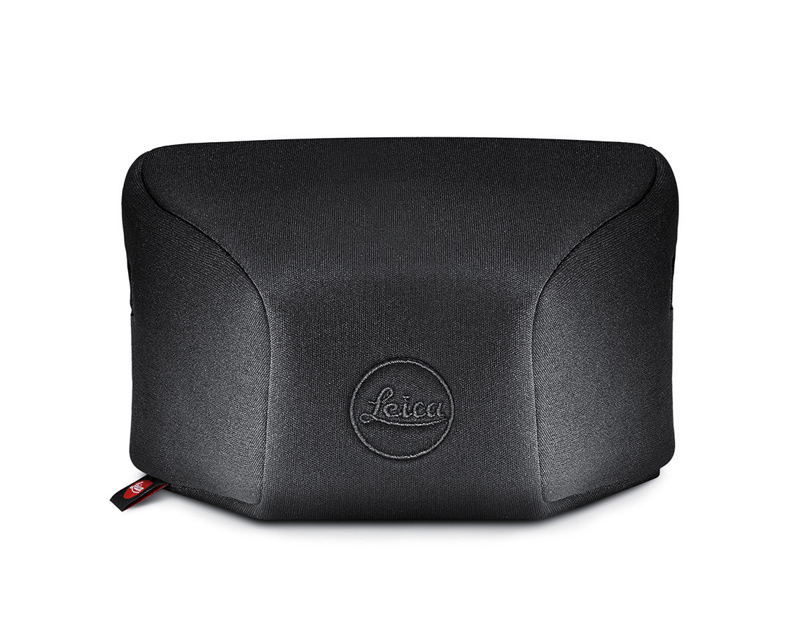 LEICA NEOPRENE CASE M BLACK WITH SHORT FRONT