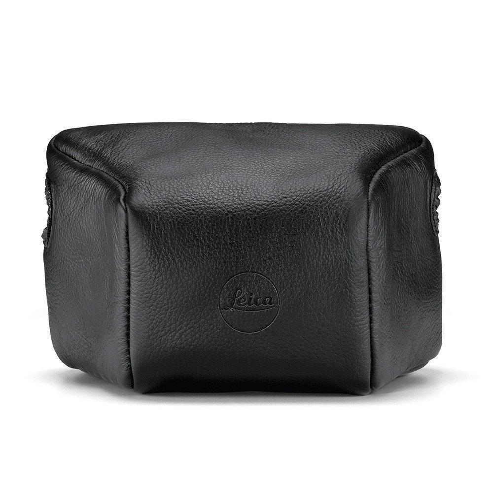 LEICA M10 LEATHER POUCH, BLACK, LARGE FRONT