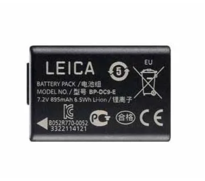 LEICA BP-DC9-E LITHIUM-ION BATTERY (V-LUX 3)