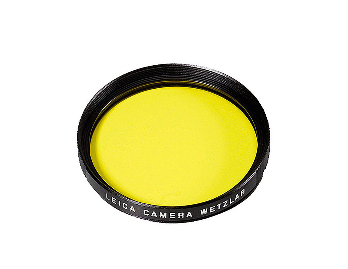 LEICA E39 YELLOW FILTER, BLACK