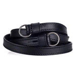 Load image into Gallery viewer, LEICA TRADITIONAL CARRYING STRAP SADDLE LEATHER BLACK
