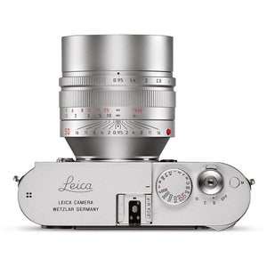 LEICA NOCTILUX-M 50MM f0.95 ASPH - SILVER ANODIZED FINISH