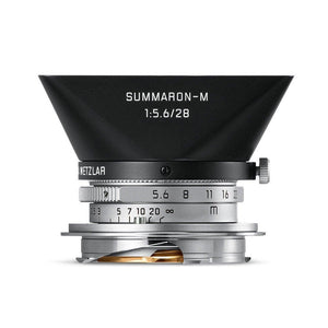 LEICA SUMMARON-M 28mm f/5.6 ASPH. SILVER CHROME FINISH