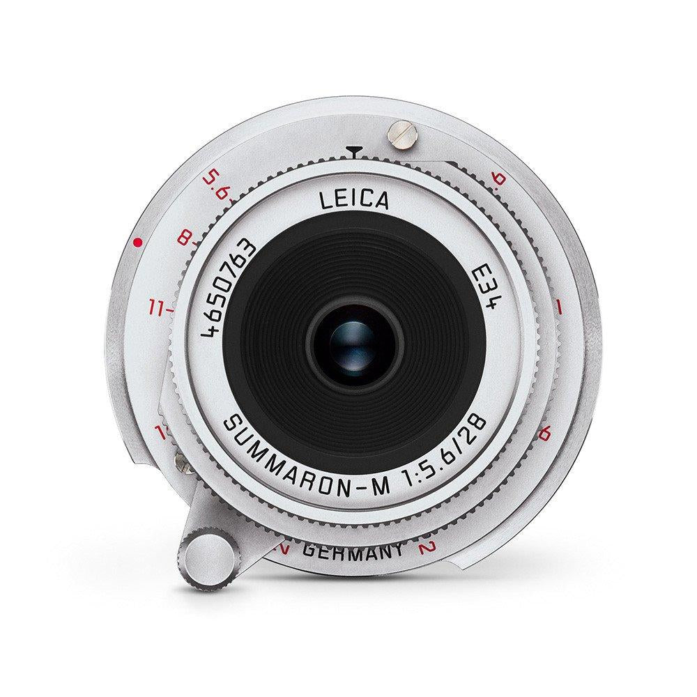 LEICA SUMMARON-M 28mm f/5.6 ASPH. SILVER CHROME FINISH
