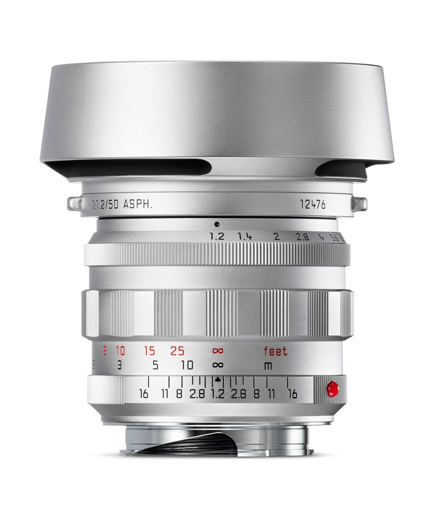 Leica Noctilux-M 50 f/1.2 ASPH. Silver Chrome
