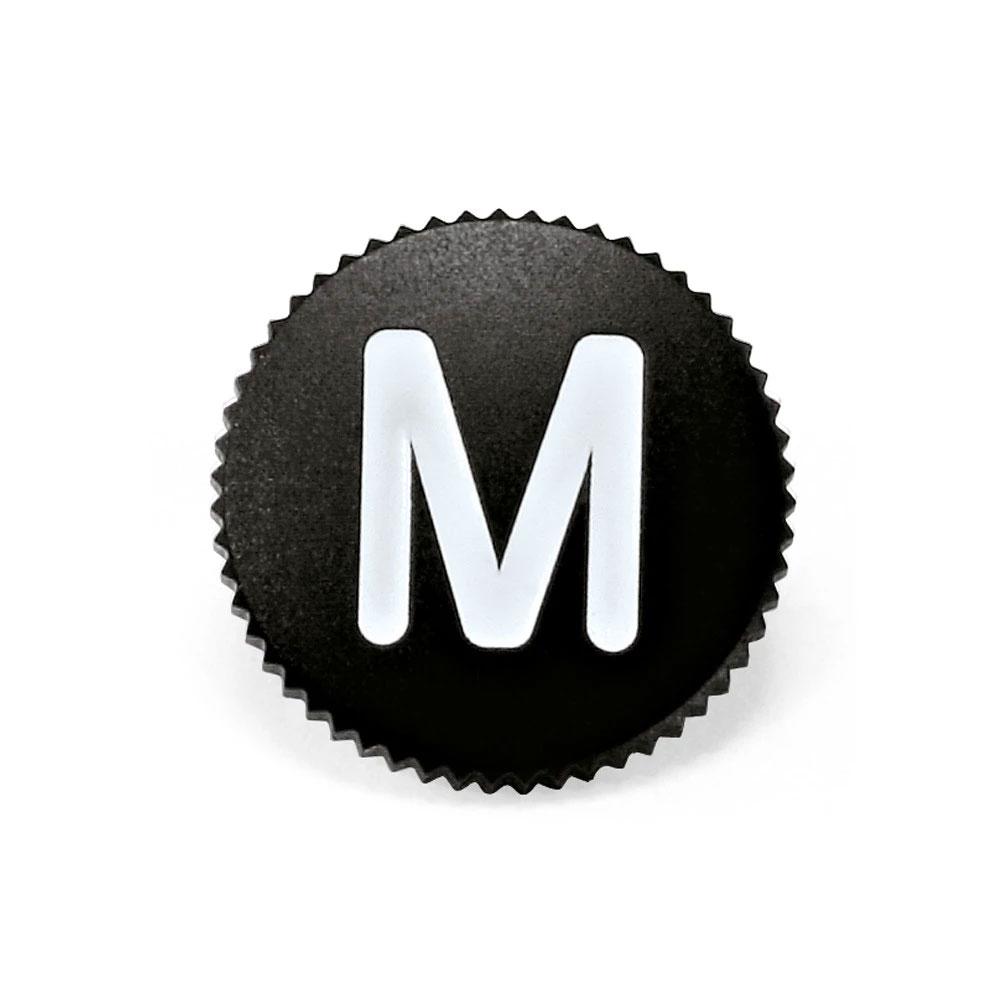 LEICA SOFT RELEASE BUTTON "M" 8MM BLACK