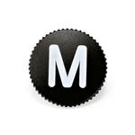 Load image into Gallery viewer, LEICA SOFT RELEASE BUTTON &quot;M&quot; 8MM BLACK
