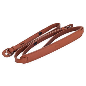 LEICA LEATHER CARRYING STRAP BRANDY