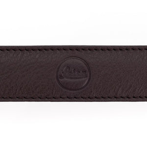 LEICA LEATHER CARRYING STRAP COFFEE