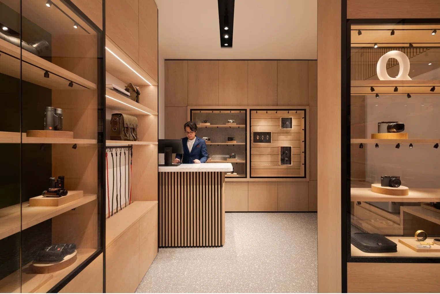 Interior Leica Store